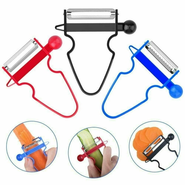 Set of 3 NEW Professional Magic Trio Peeler Vegetable Fruit Julienne OB Set of 3 NEW Professional Magic Trio Peeler Vegetable Fruit Julienne OB